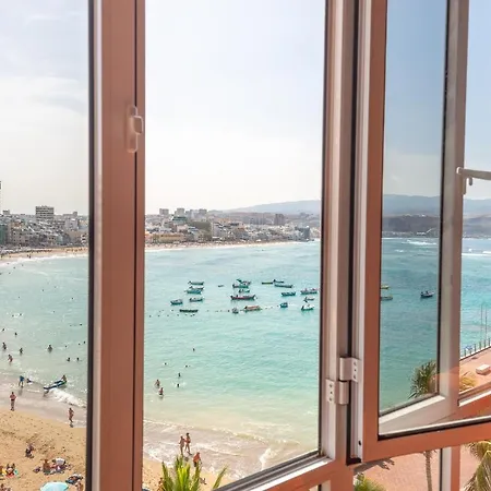 Apartment Primera Linea Playa Canteras Vistas Mar 4p By Lightbooking *
