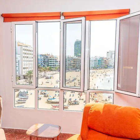 Primera Linea Playa Canteras Vistas Mar 4p By Lightbooking * Las Palmas de Gran Canaria