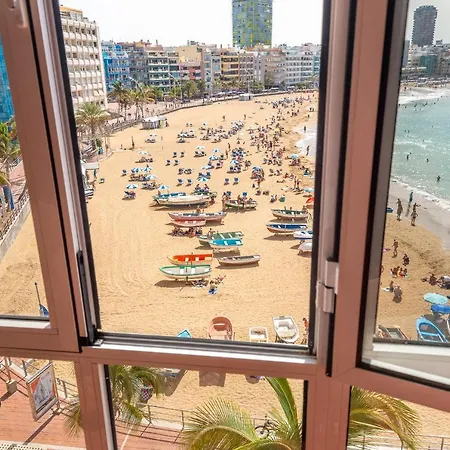 Primera Linea Playa Canteras Vistas Mar 4p By Lightbooking Διαμέρισμα